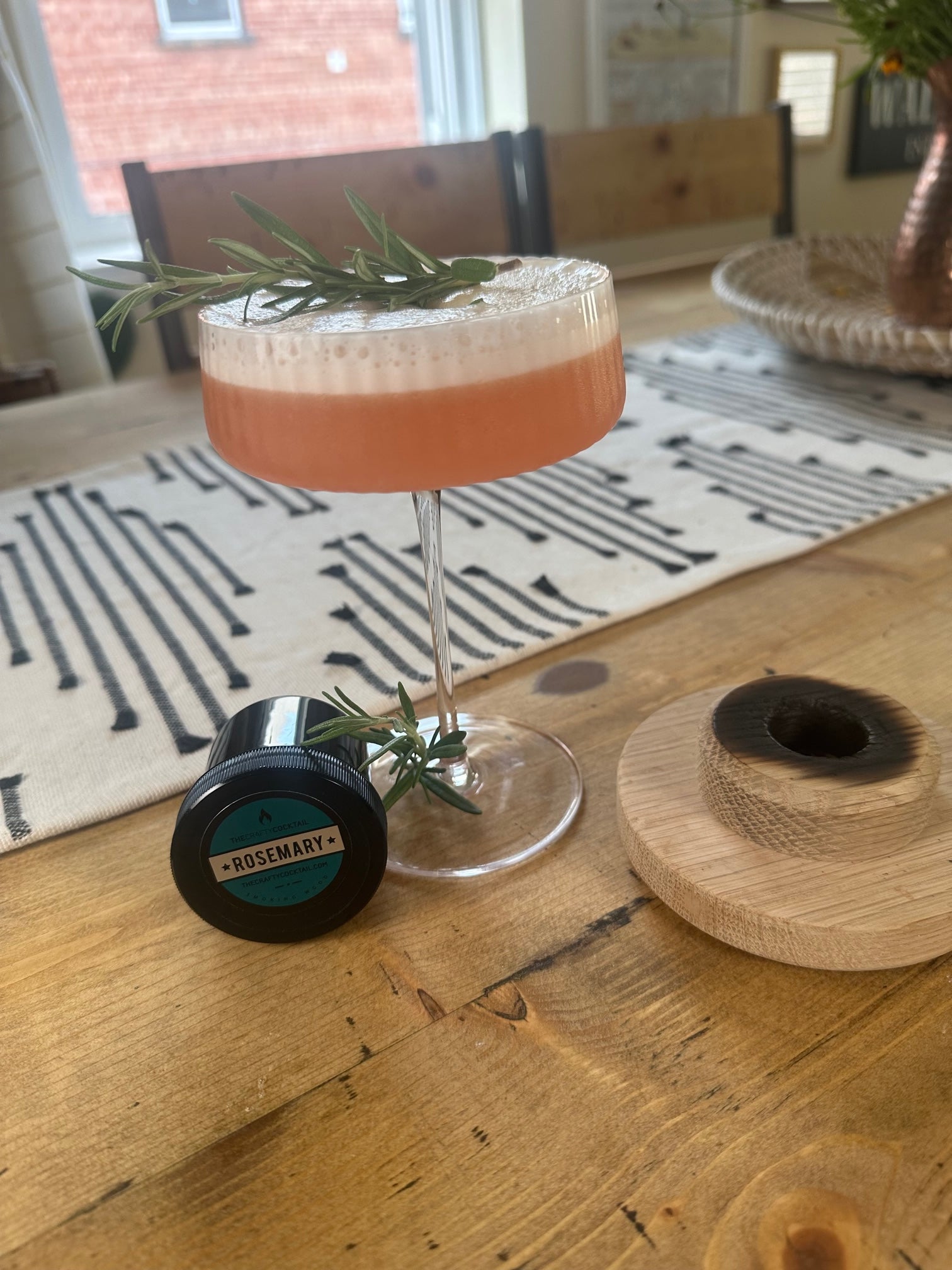 Smoked Rose Cocktail