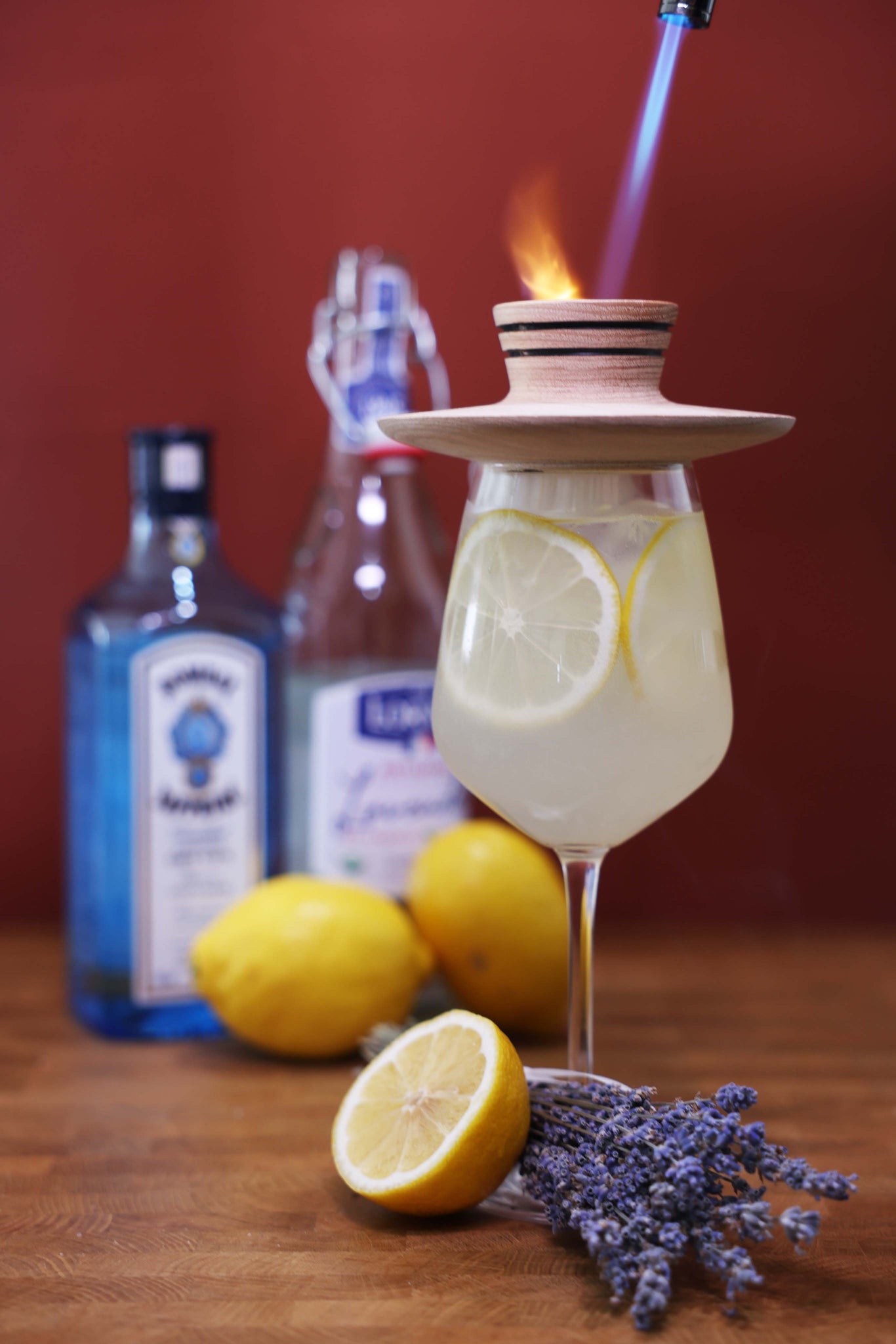 Smoked Lavender Lemon Sour