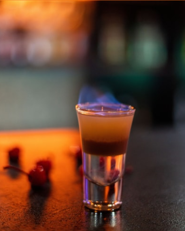 Smoked B-52 Shot