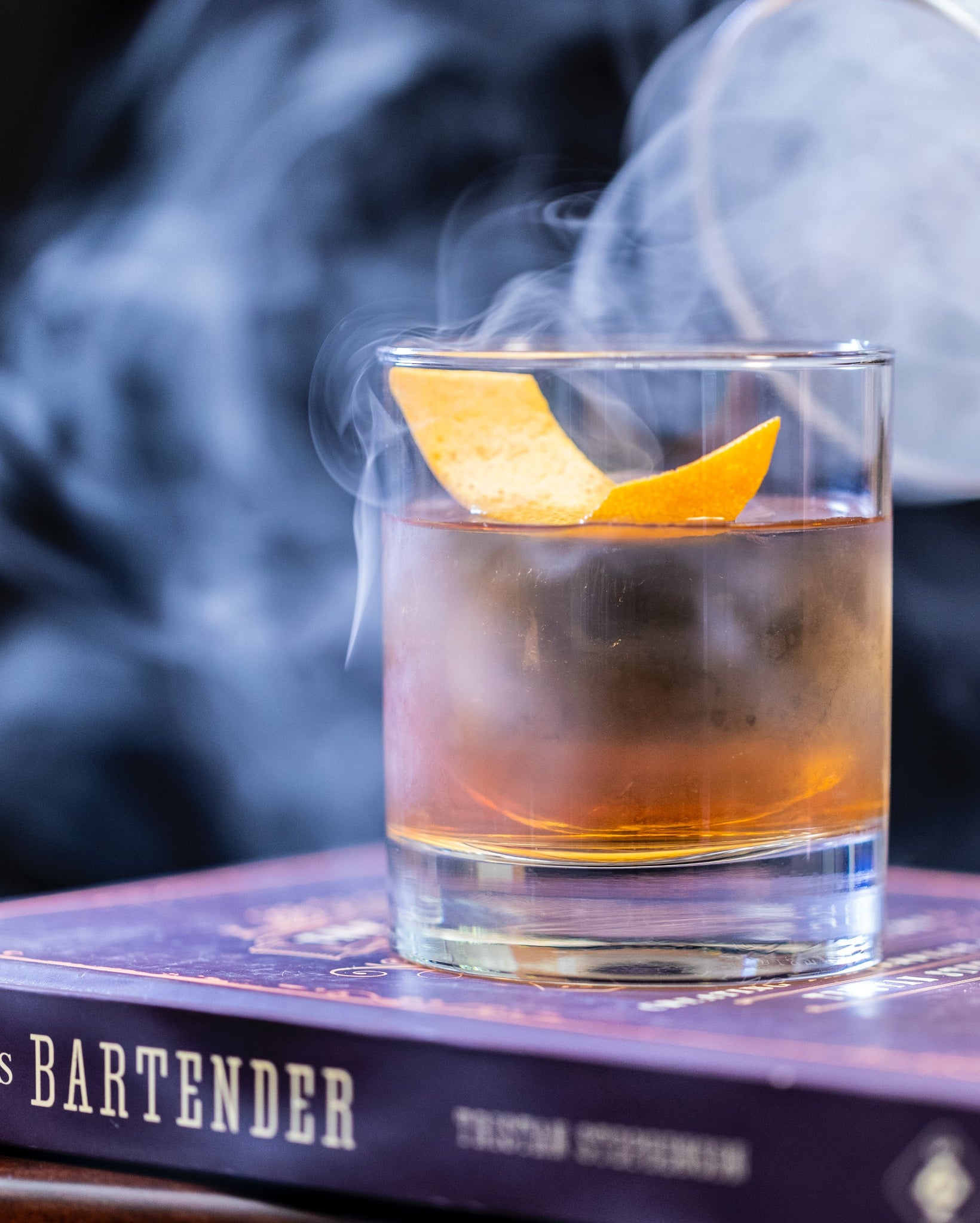 Smoked Amaretto Sour