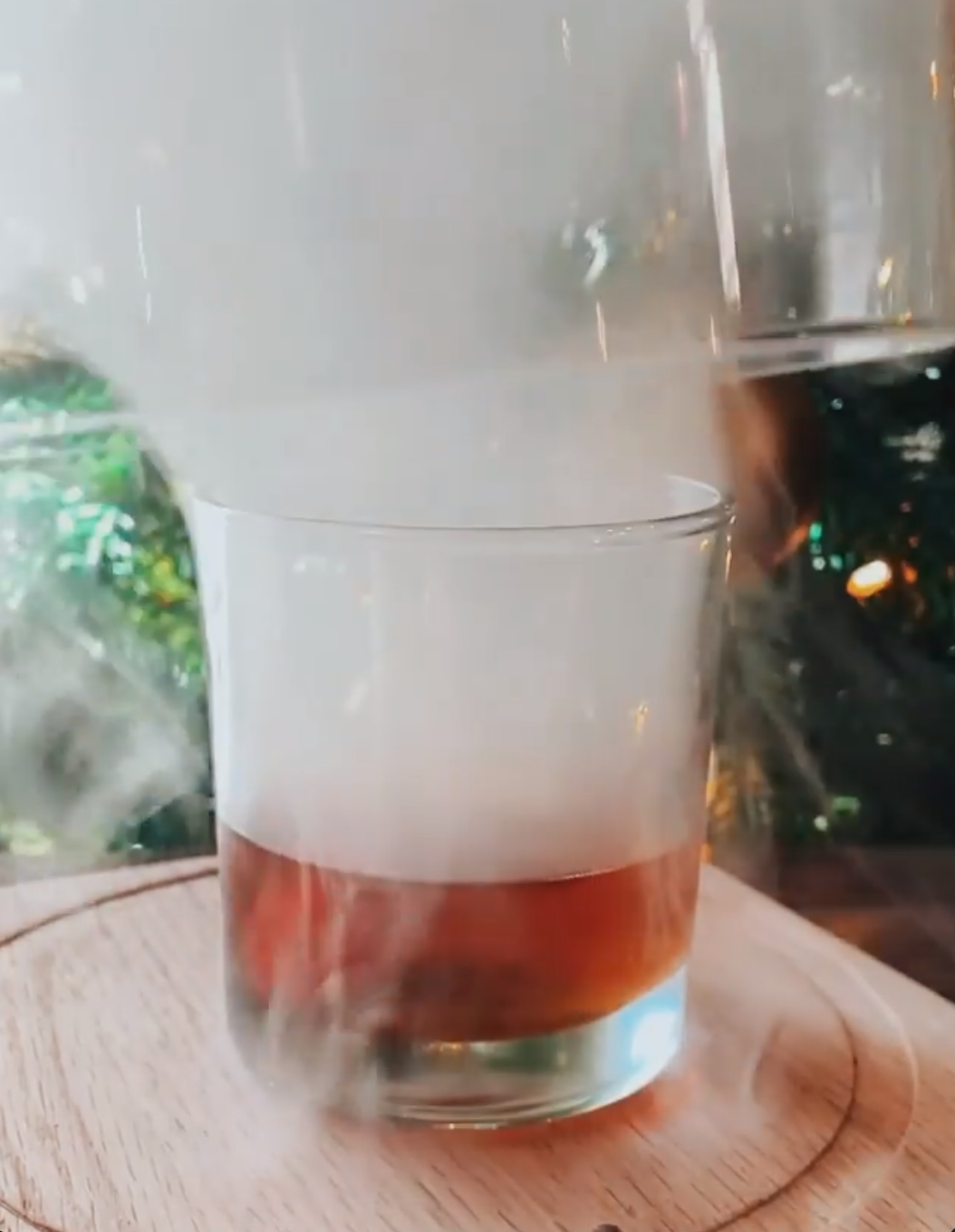 Twisted Burnt Orange Old Fashioned