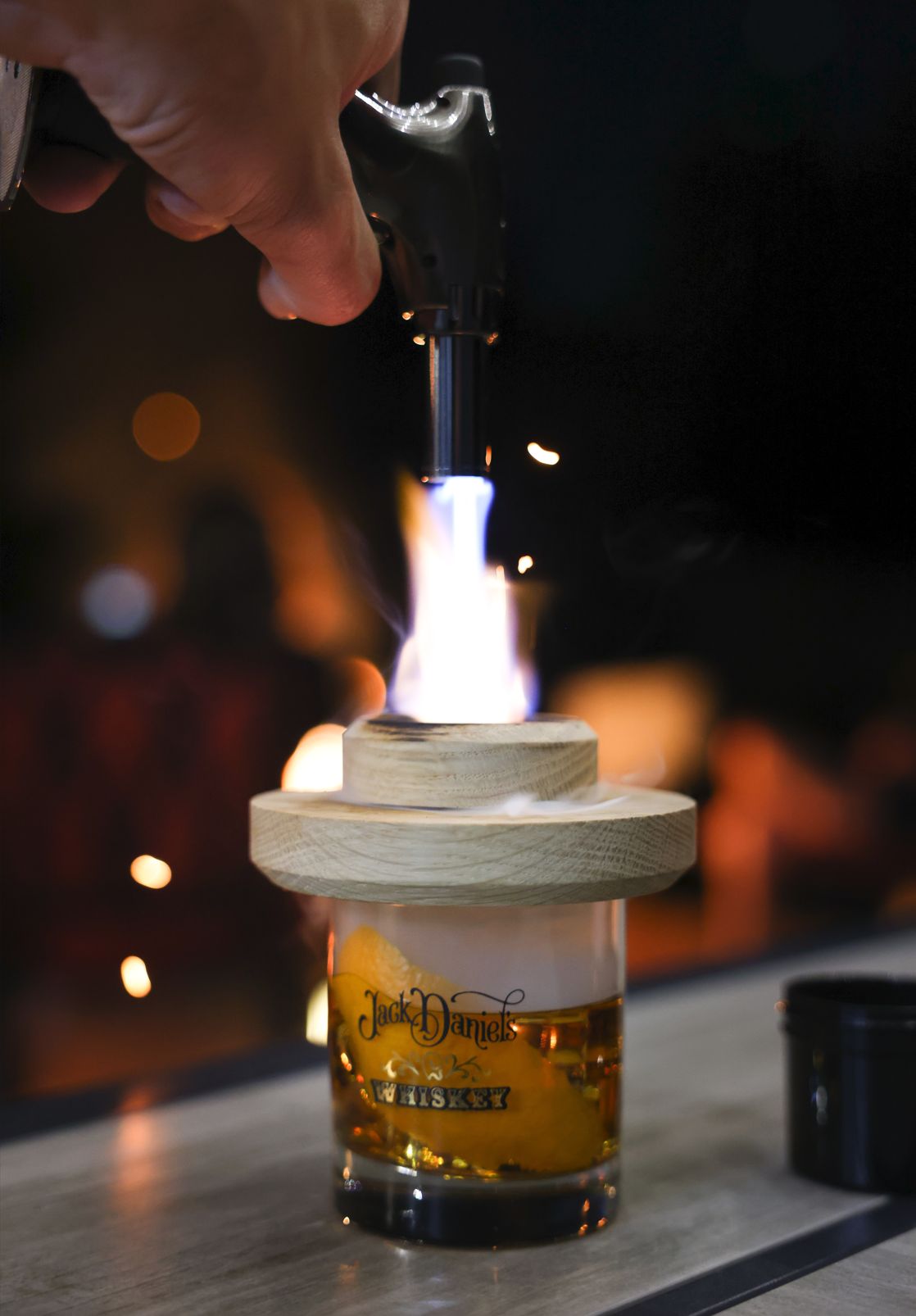 Smoked Maple Old Fashioned