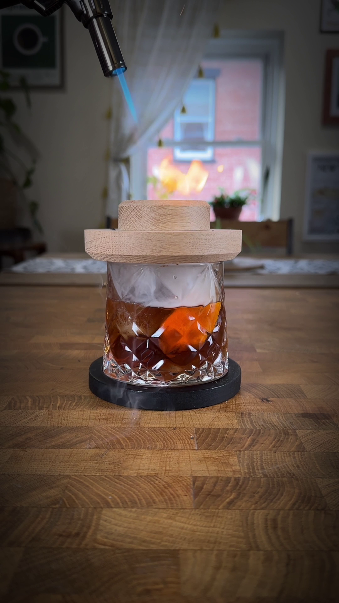 Smoked Marzipan Old Fashioned