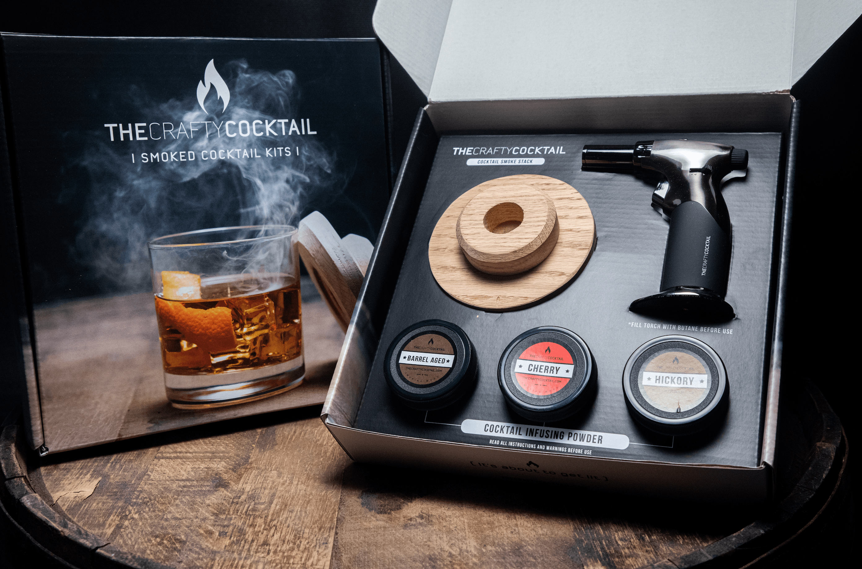Smoke Stack Cocktail Smoker Kit Gift Box - Bars & Restaurants