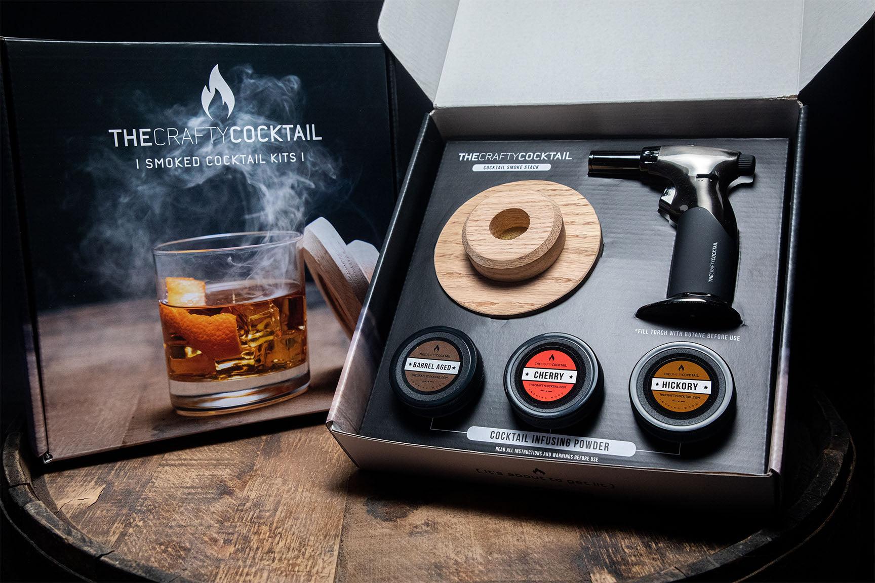 #1 Dad - Smoke Stack Gift Box - The Crafty Cocktail